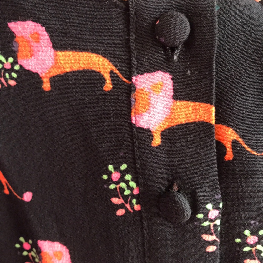 Maeve  Anthropologie Praslin printed 🦁💐dress sz 6 - Picture 4 of 6